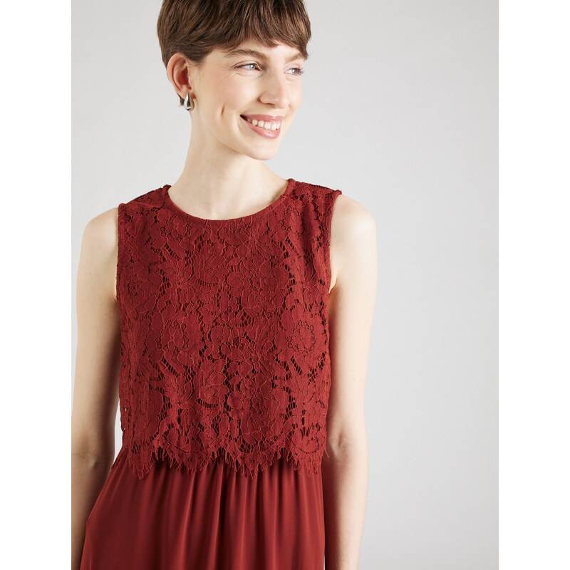 VILA Večerna obleka 'Vimilina' rjasto rdeča