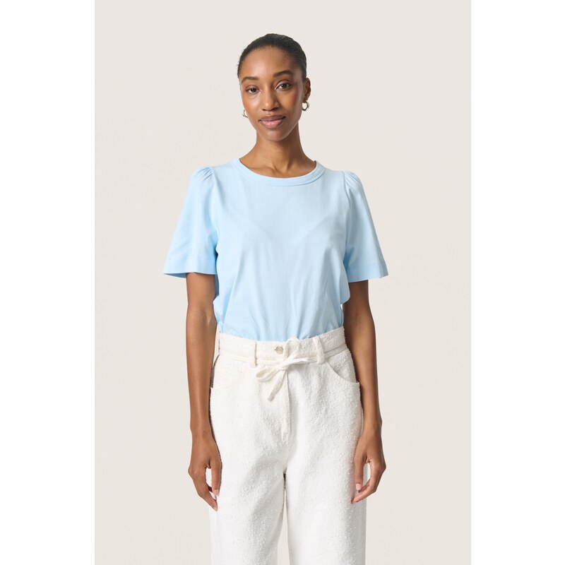 SOAKED IN LUXURY Majica 'Jina' nebeško modra