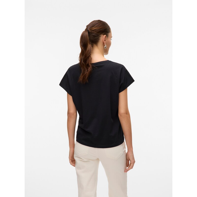 VERO MODA Majica 'Emmy' črna