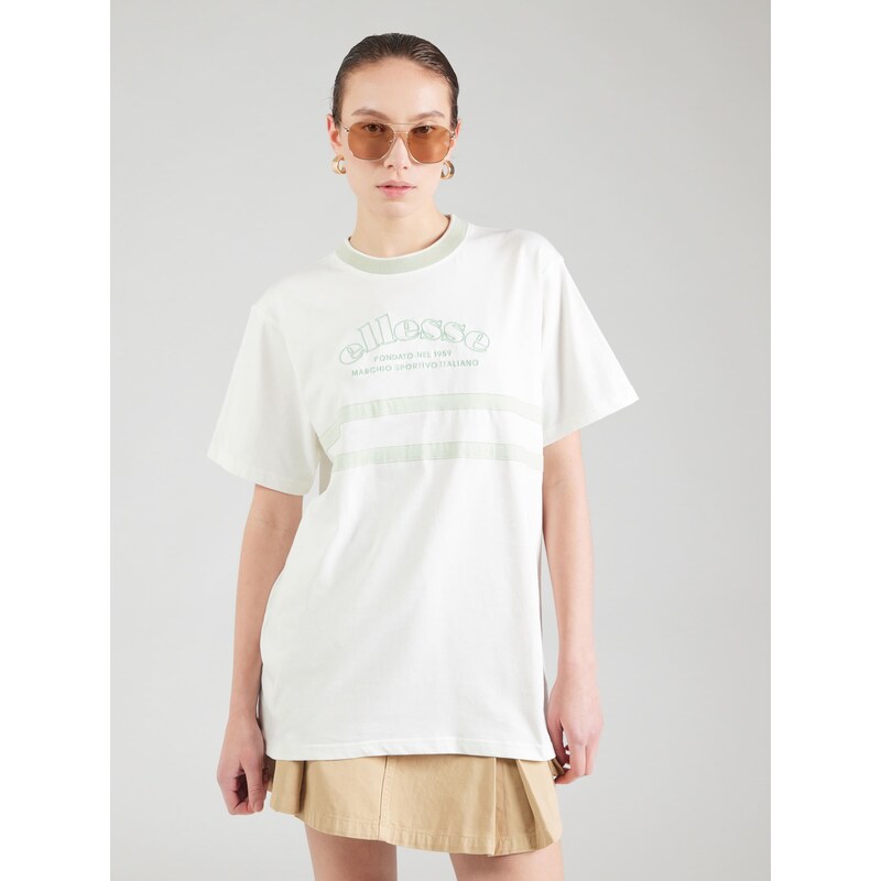 ELLESSE Majica 'THONES' svetlo siva / svetlo zelena / off-bela