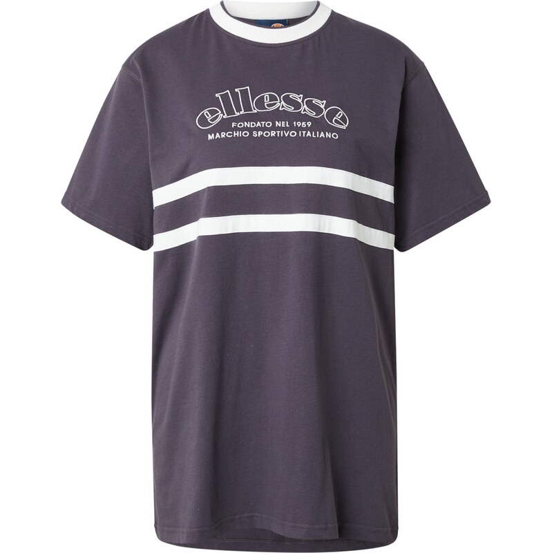 ELLESSE Majica 'THONES' temno siva / bela