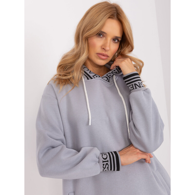 RELEVANCE Tunic-RV-TU-9224.95P-Grey