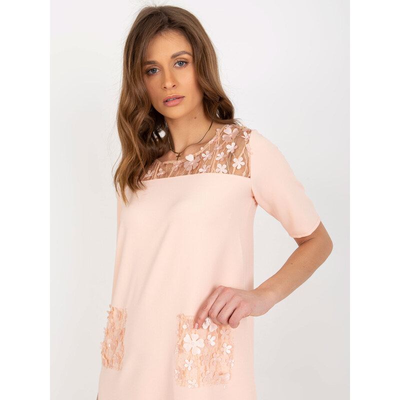 LAKERTA Dress-LK-SK-506735.82-Peach