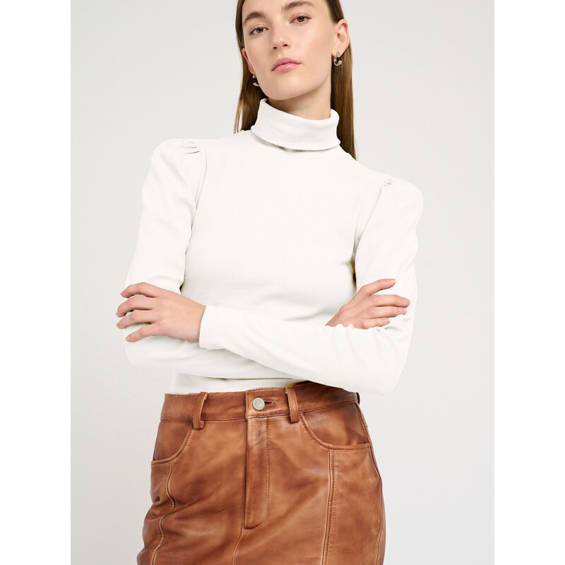 Gestuz Majica 'DrewGZ' volneno bela