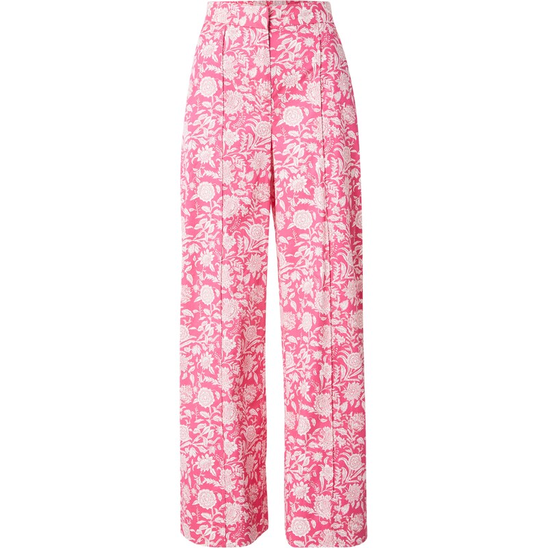 Harper & Yve Hlače roza / bela