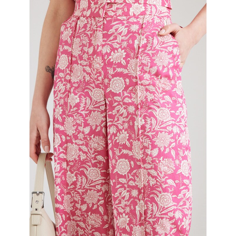 Harper & Yve Hlače roza / bela