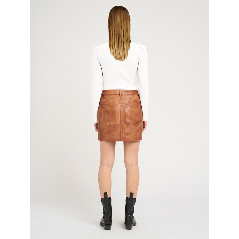 Gestuz Majica 'DrewGZ' volneno bela