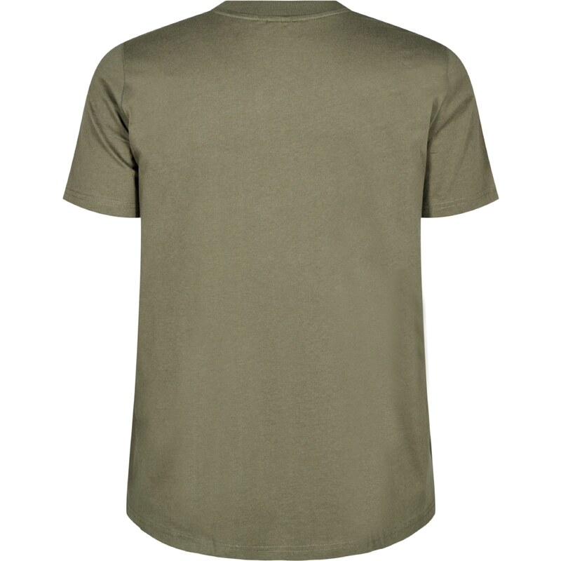 Zizzi Majica 'VCHARLIN' oliva