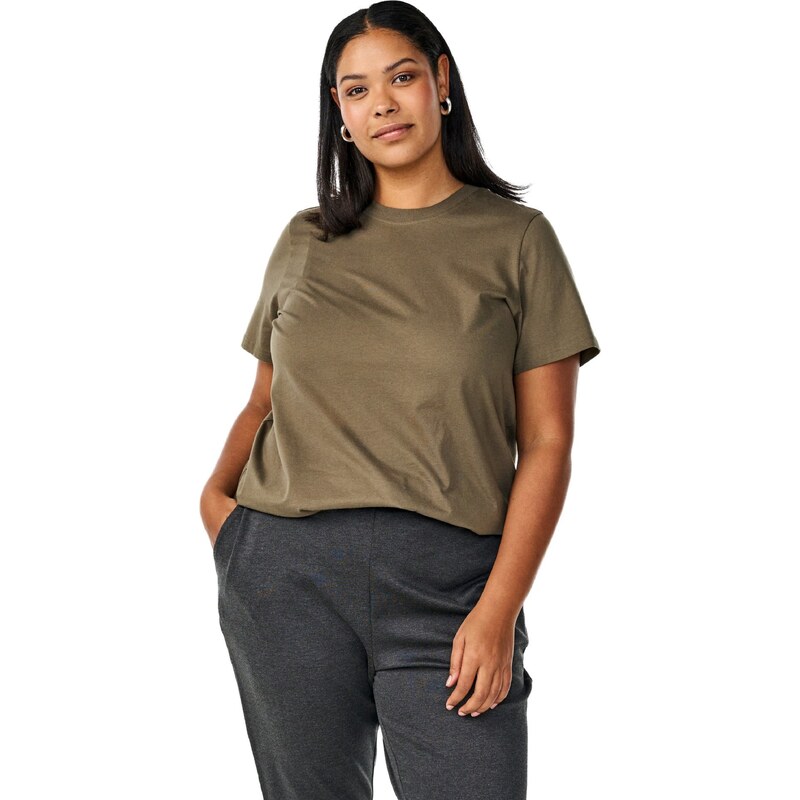 Zizzi Majica 'VCHARLIN' oliva