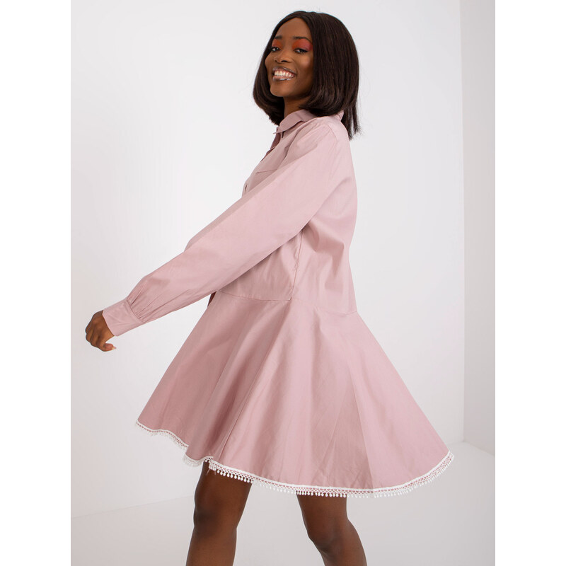 Italy Moda Dress-DHJ-SK-6801.63P-Light Pink