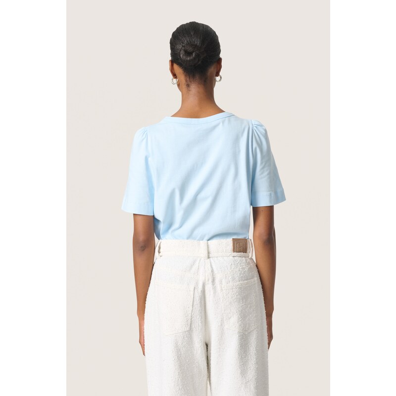 SOAKED IN LUXURY Majica 'Jina' nebeško modra