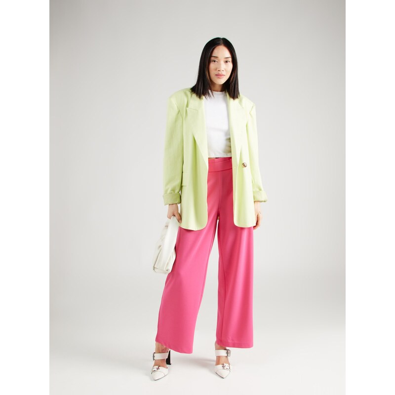 JDY Hlače z naborki 'GEGGO' roza