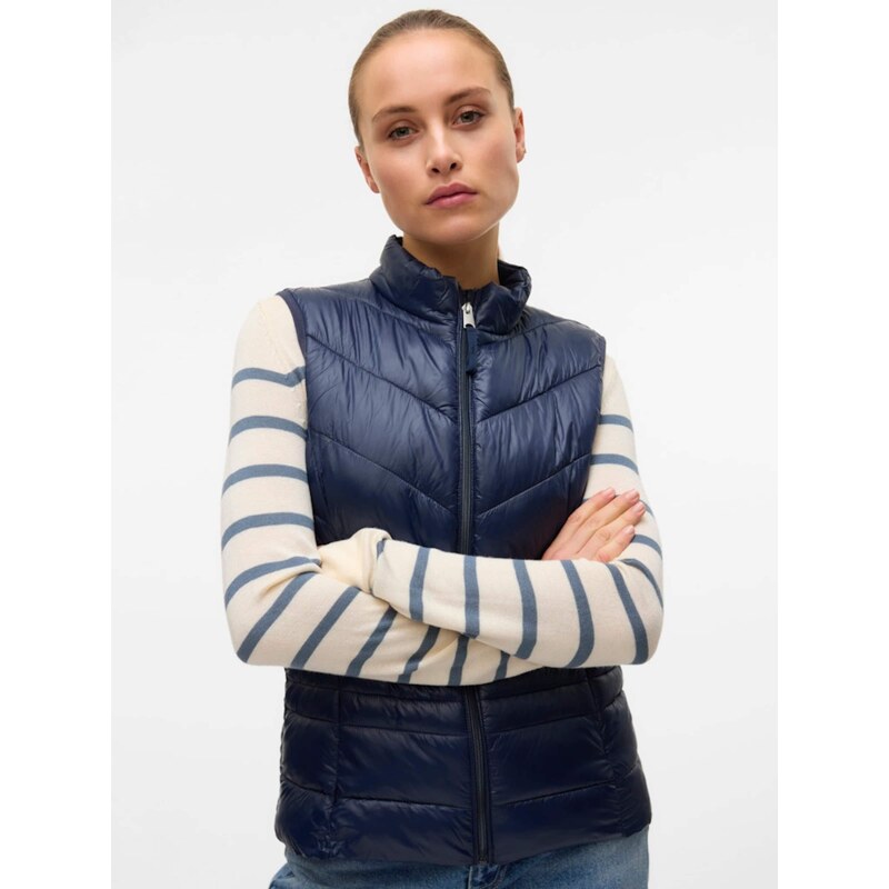 VERO MODA Brezrokavnik 'VMSORAYASIV' mornarska