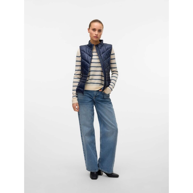 VERO MODA Brezrokavnik 'VMSORAYASIV' mornarska
