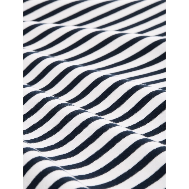 TOM TAILOR DENIM Majica rdeča / črna / bela