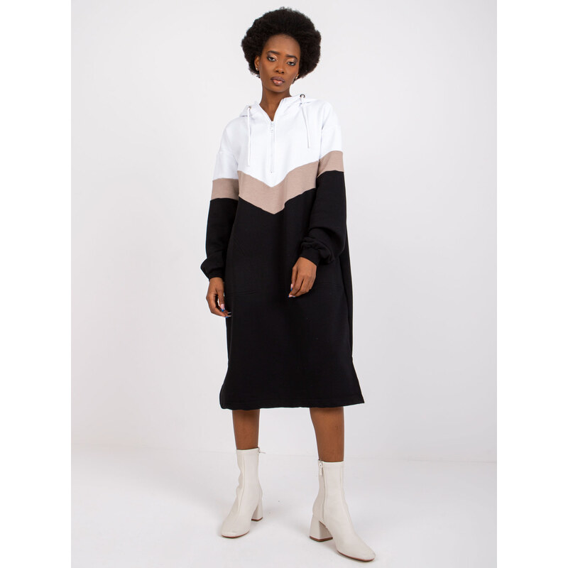 RUE PARIS Dress-RV-SK-7462.00-white-black