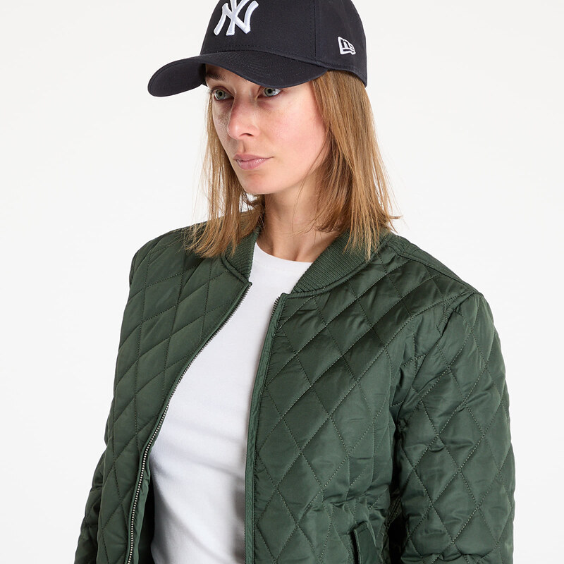 Jakna Urban Classics Ladies Diamond Quilt Nylon Jacket Olive XS