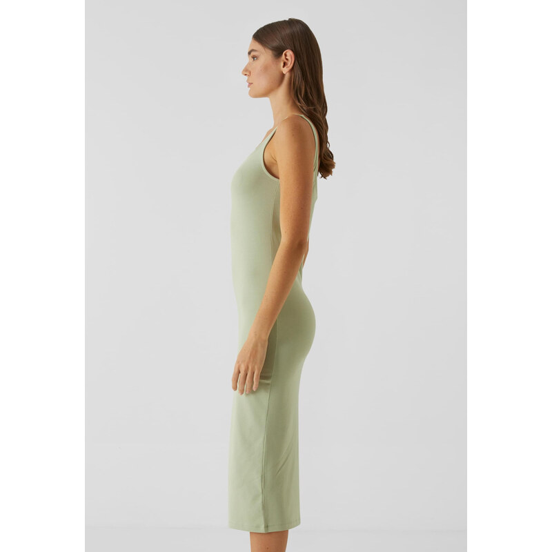 Urban Classics Obleka pastelno zelena