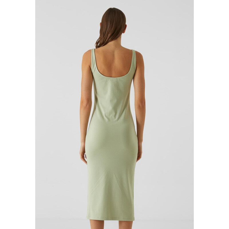 Urban Classics Obleka pastelno zelena