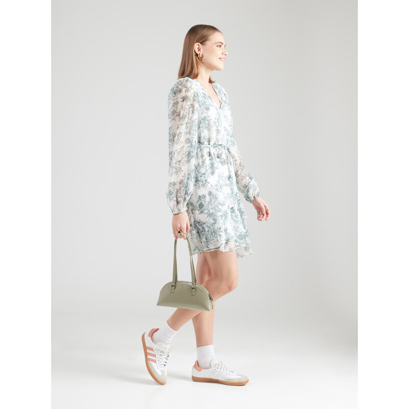 ONLY Obleka 'Miriam' dimno modra / zelena / bela