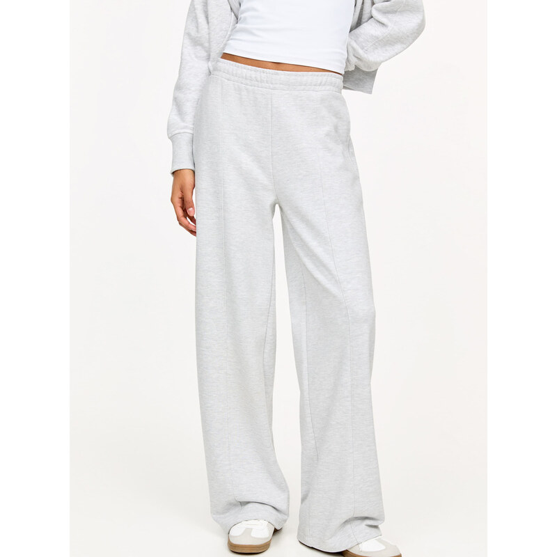 Pull&Bear Hlače svetlo siva