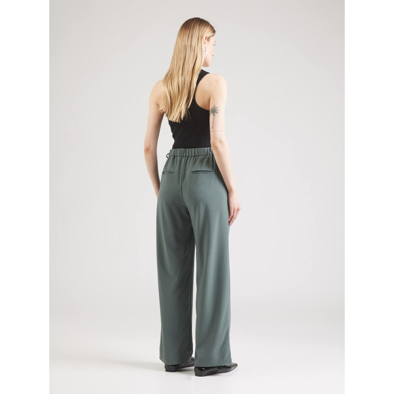 ABOUT YOU Hlače z naborki 'Gemma' zelena