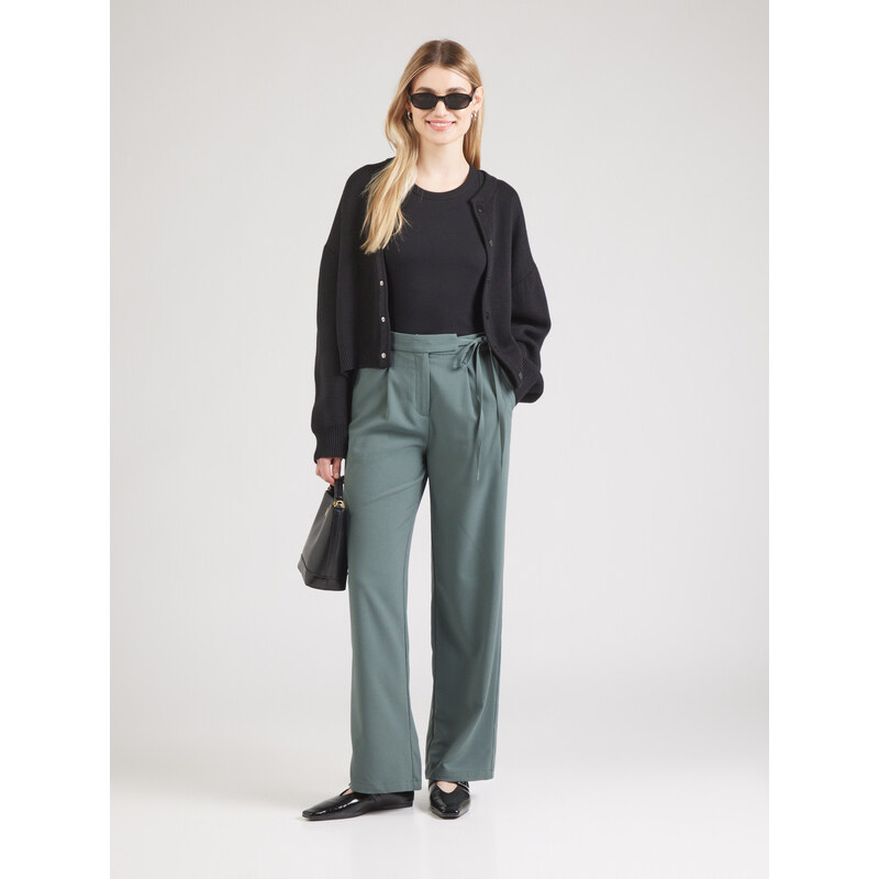 ABOUT YOU Hlače z naborki 'Gemma' zelena