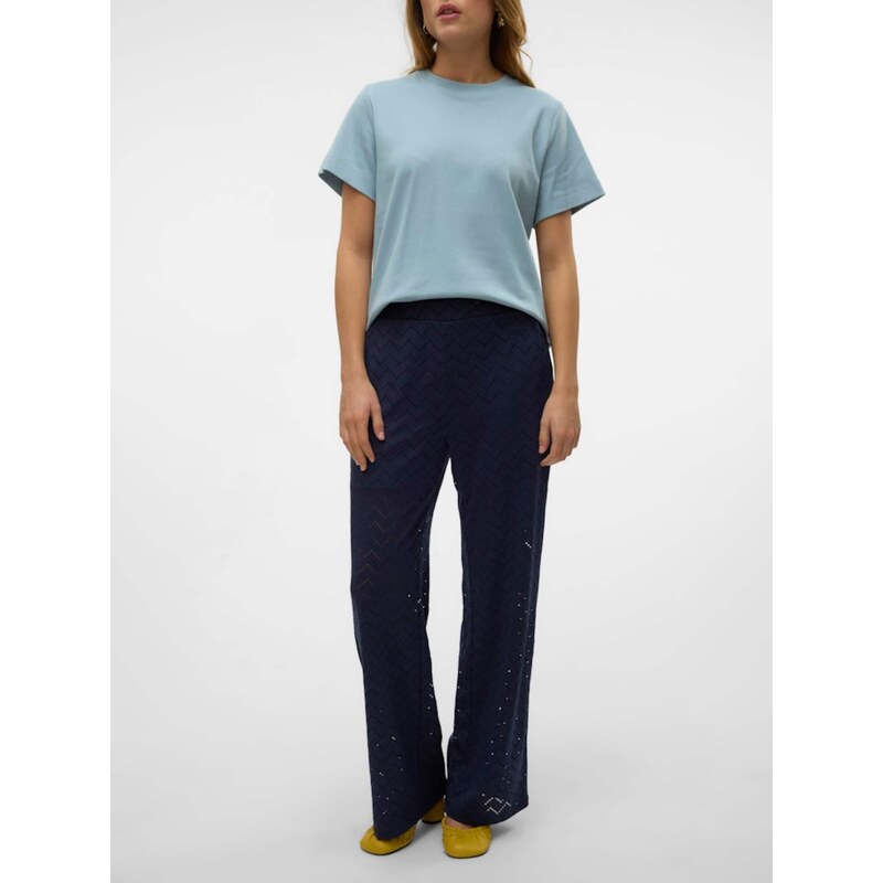 VERO MODA Hlače 'VMTHAS' mornarska