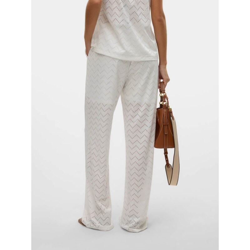 VERO MODA Hlače 'VMThas' bela