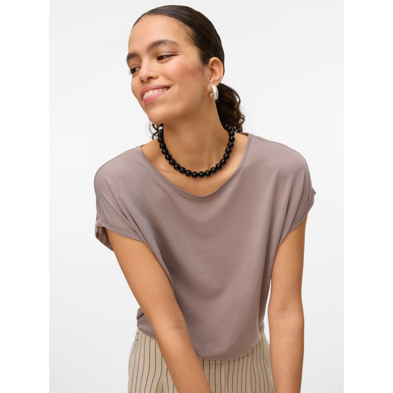 VERO MODA Majica 'VMAva' temno siva