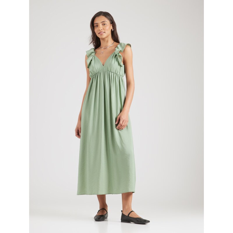 VERO MODA Poletna obleka 'VMJOSIE' svetlo zelena