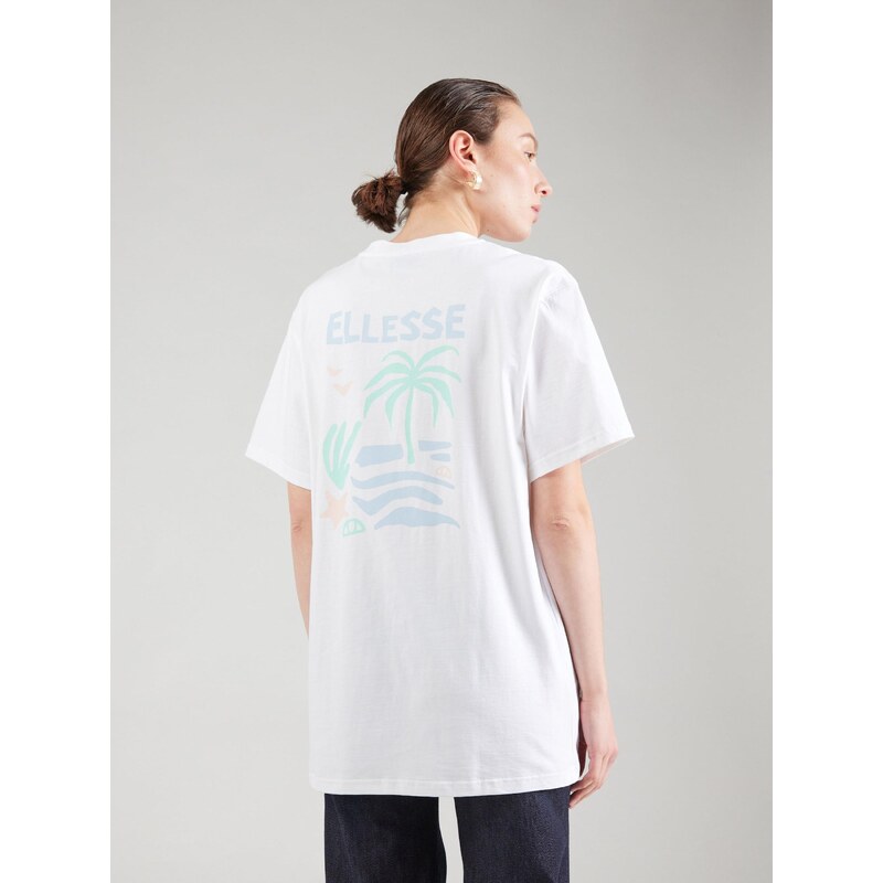 ELLESSE Majica 'ROCKLEY' bež / pastelno modra / svetlo zelena / bela