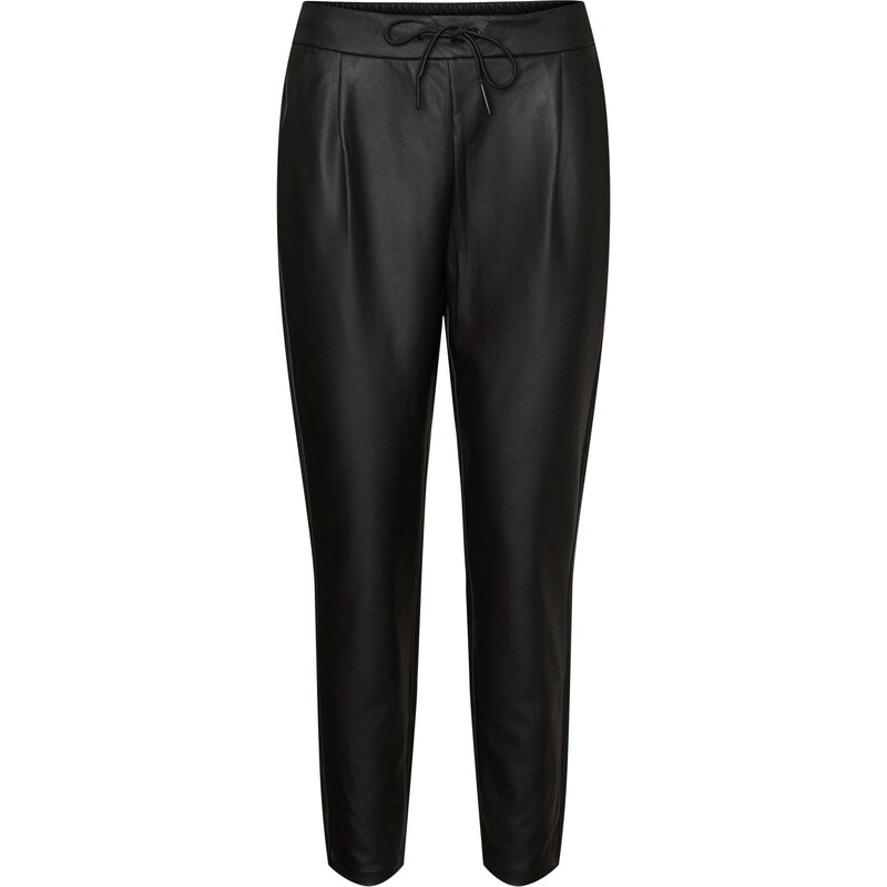 VERO MODA Hlače z naborki 'VMEva' črna