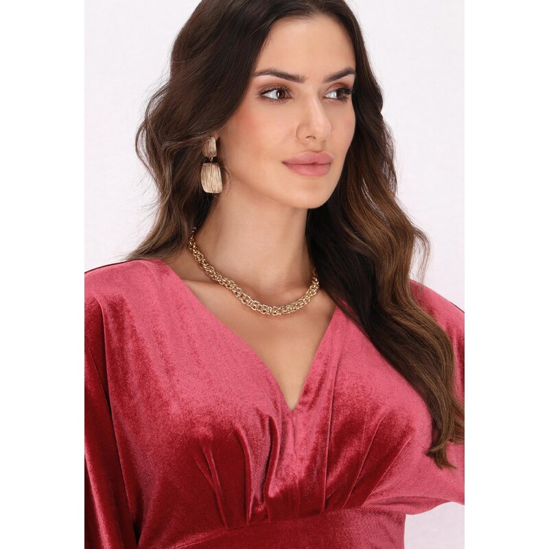 faina Koktejl obleka jagoda