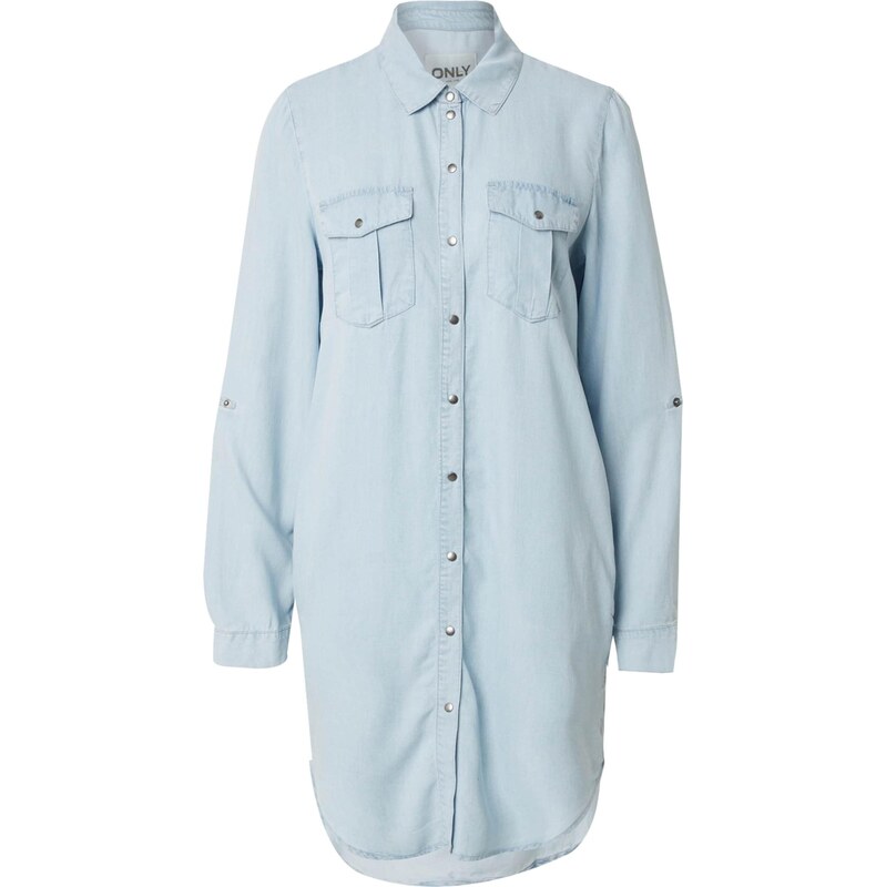 ONLY Dolga srajca 'ONLSille' svetlo modra