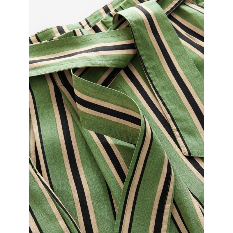 Next Hlače bež / zelena / črna