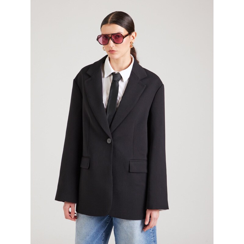 TOPSHOP Blazer črna