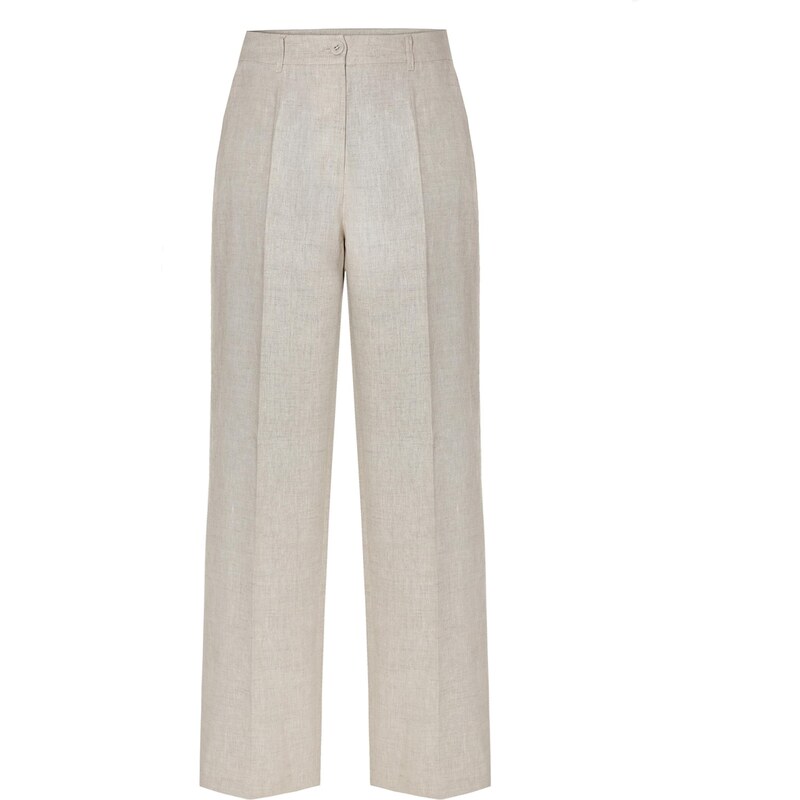 TATUUM Hlače bež / progasto bež