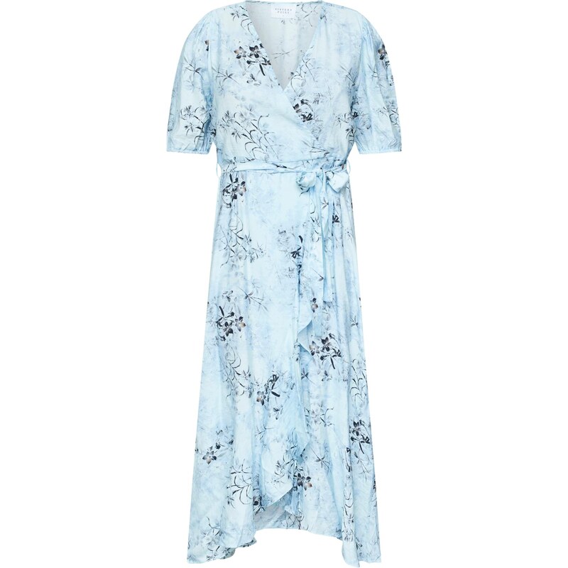 SISTERS POINT Obleka 'GIVLA' golobje modra / nebeško modra / črna