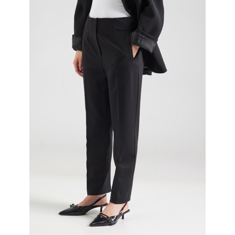 Calvin Klein Hlače na rob črna