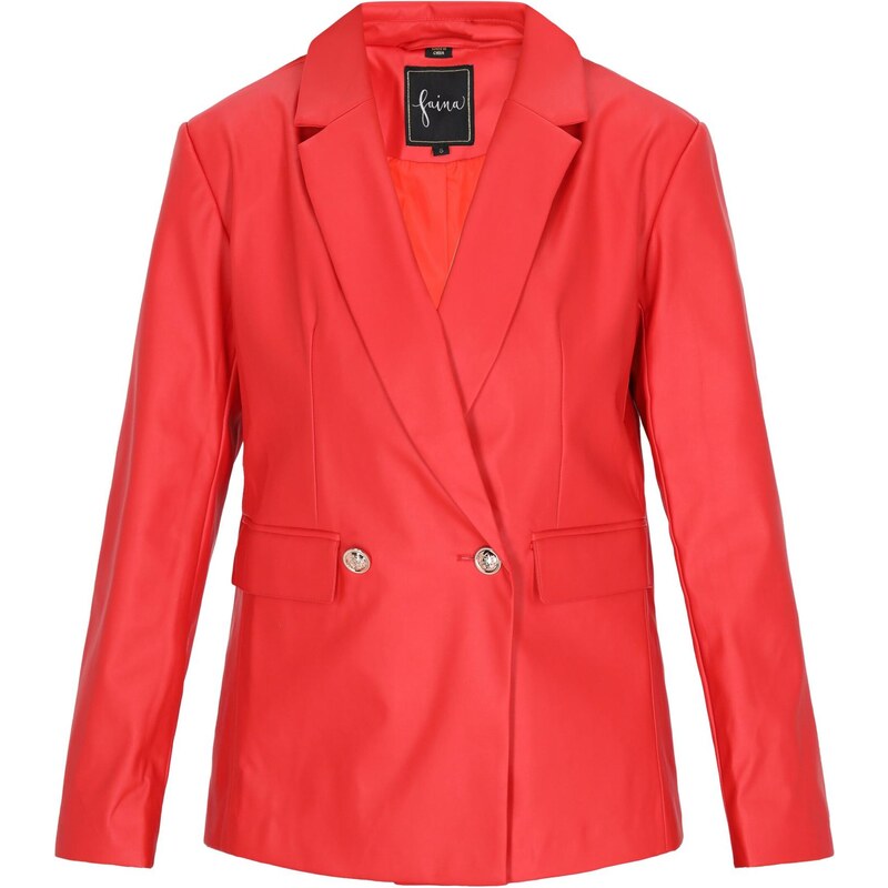 faina Blazer 'Classy Look' rdeča