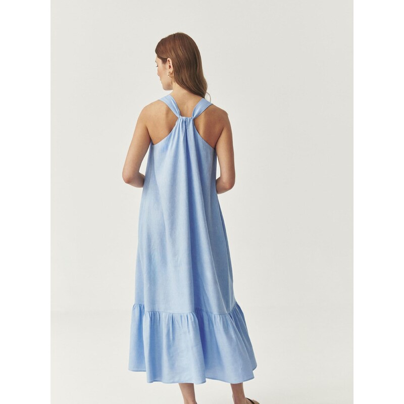 TATUUM Obleka 'Estella' svetlo modra