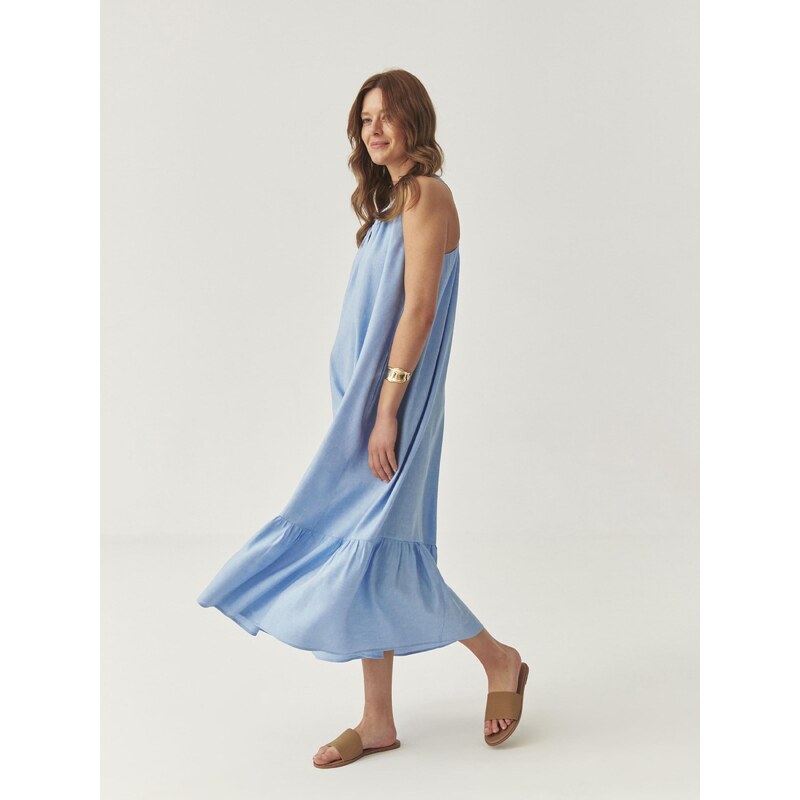 TATUUM Obleka 'Estella' svetlo modra