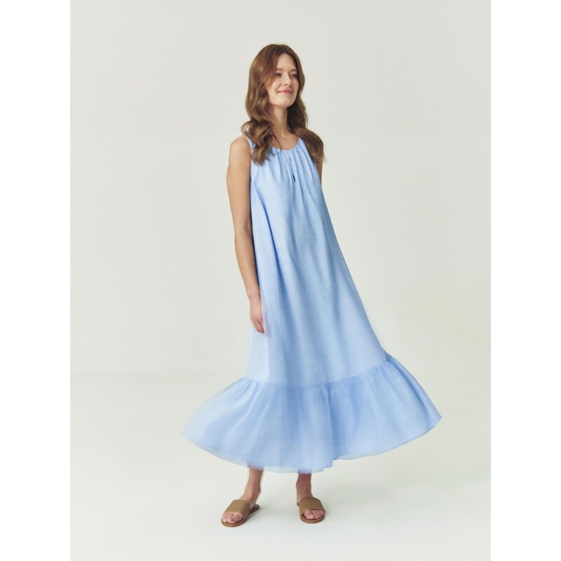 TATUUM Obleka 'Estella' svetlo modra