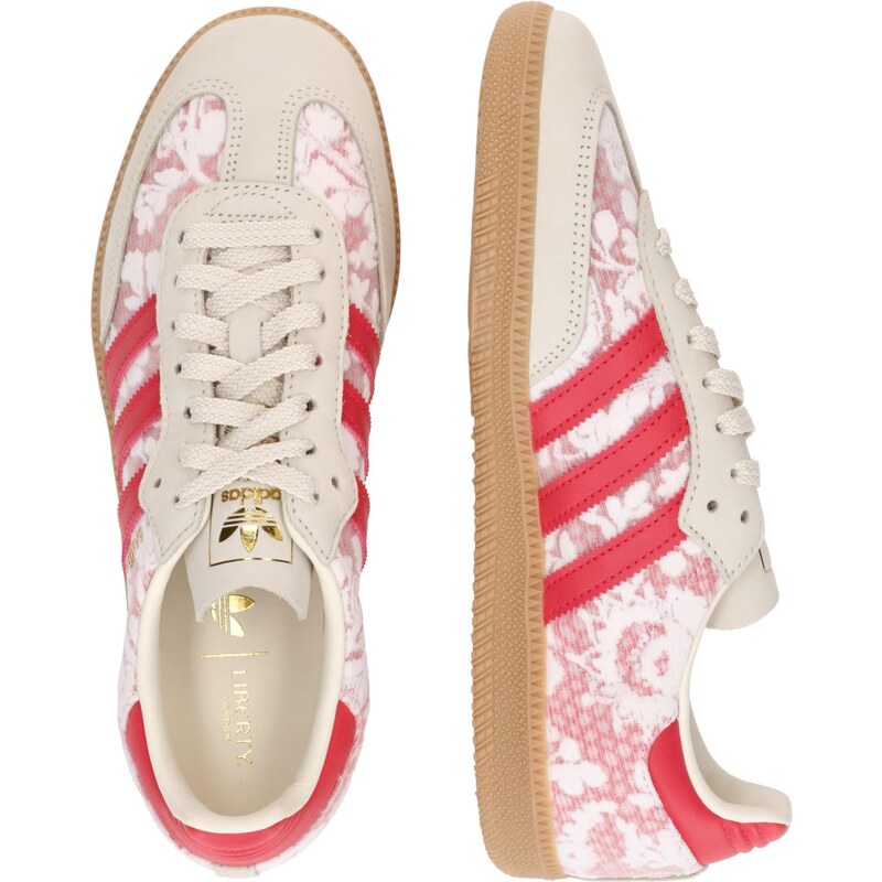 ADIDAS ORIGINALS Nizke superge 'SAMBA' grenada / bela / off-bela