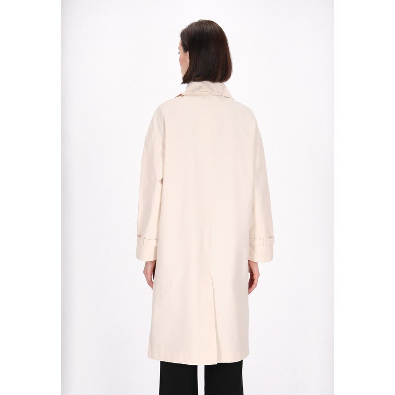 usha BLACK LABEL Prehoden plašč off-bela