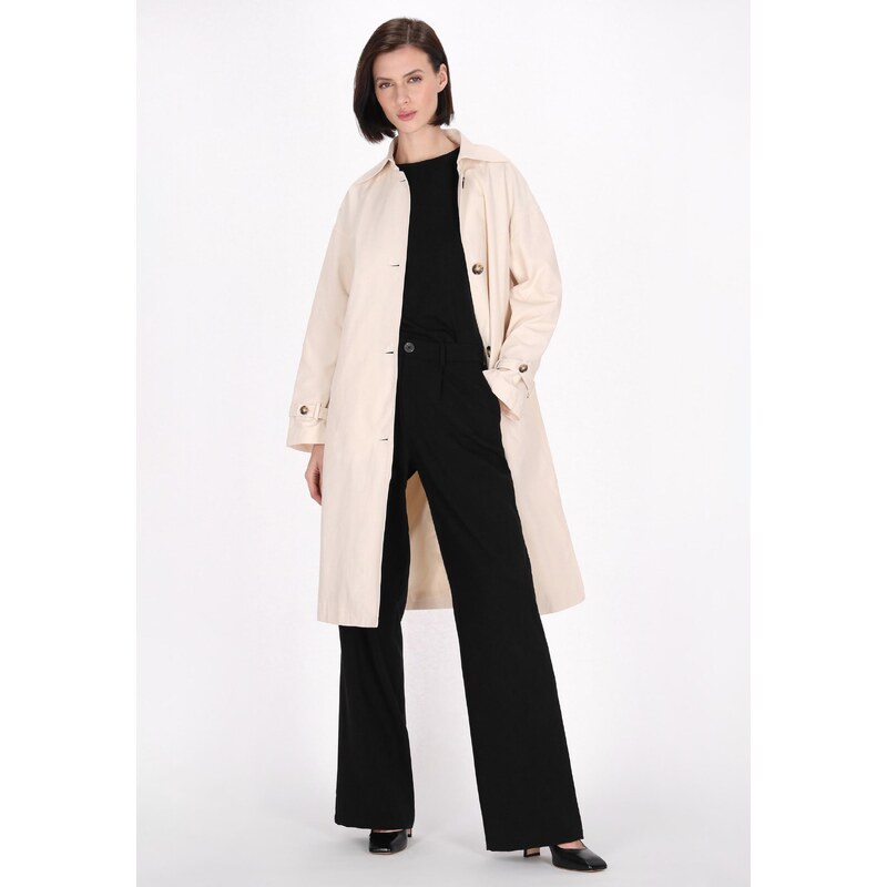 usha BLACK LABEL Prehoden plašč off-bela