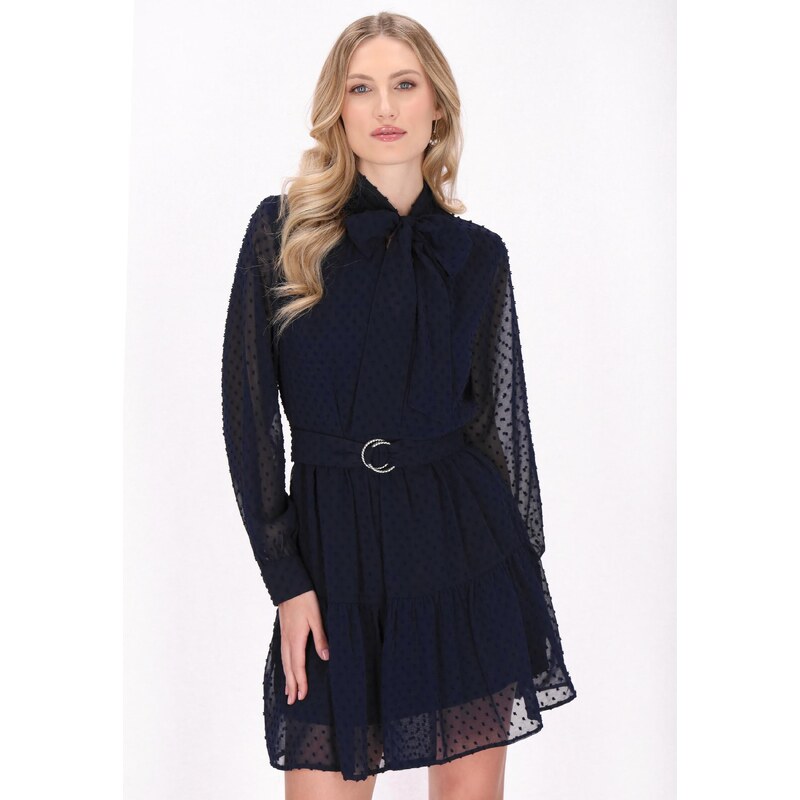 DreiMaster Klassik Dolga srajca 'Classic Look' mornarska