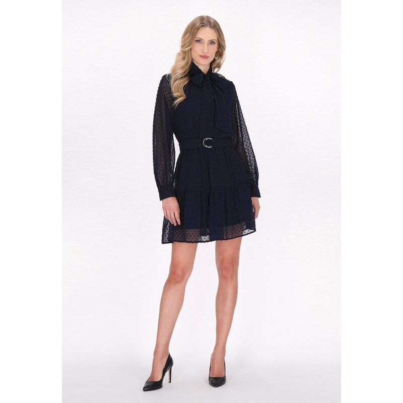 DreiMaster Klassik Dolga srajca 'Classic Look' mornarska