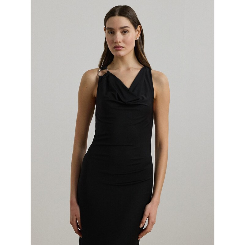 Lauren Ralph Lauren Večerna obleka črna